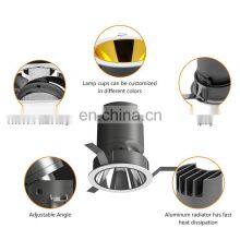 ALLWAY New Product Three Color Temperature Adjustable Cct Cob 5w 7w 12w 20w Spot Light Led Spotlight thumbnail-2