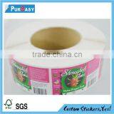 Custom Adhesive Label for Plastic Food Packaging thumbnail-1