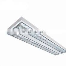 Eco-friendly Mirrored Louver Reflector 3*18W High Lumen Output Grille Light Housing