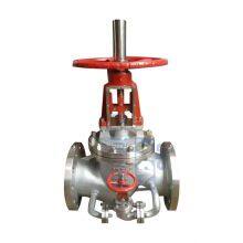 New Design Bypass Oxygen Stop Valve Stainless Steel Flange Stop Valve thumbnail-3