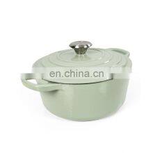 Kitchen Wares Cookware Set Cast Iron Hot Pot Pan Insulated Food Warmer Enamel Ensemble Dutch Oven Dish Set Casserole With Lid thumbnail-5