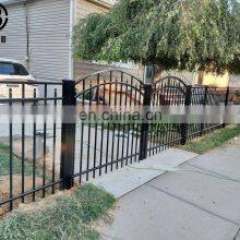 Galvanized Steel Fence Metal Door Casting Iron Wrought Iron Gate