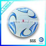 PVC Leather Machine Sititched Football Soccer Ball thumbnail-2