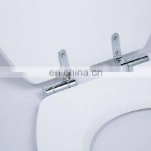 Polyresin Glitter Zinc Alloy Hinge Round Toilet Seat Polyresin Toilet Seat Toilet Glittery thumbnail-5