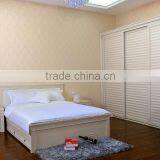 Latest Designs of Wooden Bed Hotel/home Bedroom Furniture Set thumbnail-4