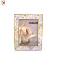 Light Luxury Gold Border PS Plaid Photo Frame Plastic Picture Frame thumbnail-2
