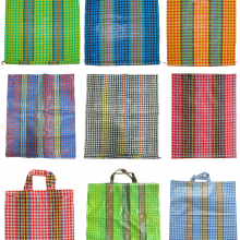 5kg 10kg Aluminum Film Laminated pp Woven Empty Sack Bag Packaging for Tea Rice Flour With Handle