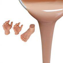 Platinum Liquid Silicone Rubber Cosmetic Thighs Environmental Friendly Non Toxic Silicon Materials thumbnail-1