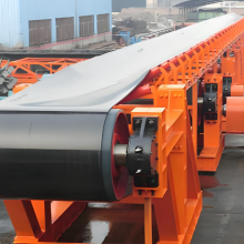 Customized Industrial Fixed Belt Conveyor DSJ80/40/2x90 for Mining, Heavy Duty Industrial Material Handling Equipment thumbnail-1