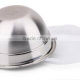 7pcs Set Stainless Steel Mixing Bowl Set With Lid thumbnail-5