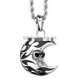2015 Stainless Steel Moon Necklace thumbnail-4