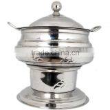 Steel Cheffing Dish, Wedding & Party Utensils, Food Serving Dish, Hot Keeping Dish, Catering Item, Hotel & Restaurant Utensils thumbnail-1