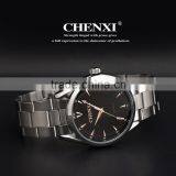 2016 New Fashion Unisex Stainless Steel Quartz Wrist Watch thumbnail-3