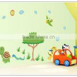 Happy Jungle Animal Wall Decal Removable Stickers Kids Baby Nursery Decor Art thumbnail-5