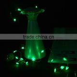 IP65 Waterproof 2M 20 LEDs String Strip Battery Operated Tree Shaped Mini LED Copper Wire String Fairy Lights RGB Lamp thumbnail-6