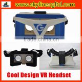 2016 Coolest design 3D VR glasses headset