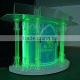 Colorful Acrylic Bar Table With LED Lights, Bar Table for Bar, dj Equipment thumbnail-2
