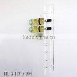 GH-RZ264 Competitive Price Clear Acrylic Display Unit Wine / Beer Bottle Display Rack / Holder thumbnail-1