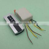 100-240V RF Light Remote Ceiling Fan Speed Control With Retangular Receiver thumbnail-1