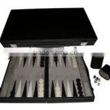 Travel Style 15'' Leather Backgammon Hand Made thumbnail-1