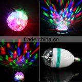 E27 RGB Color Changing Led Rotating Light Bulb Lamp Mini Stage Home Party Disco Party Lighting Quality Choice thumbnail-5
