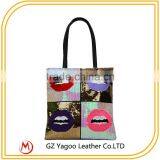 SHINE Reusable Cotton Canvas Shopping Bag Tote Bag Supplier's Choice thumbnail-1
