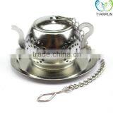 New Style Unique Stainless Steel Teapot Shape Tea Infuser thumbnail-1