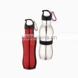 Slim Shape Unique Wide Mouth Stainless Steel Sports Water Bottle thumbnail-1