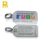 Promotional Cuastom Logo Metal Trolley Coin Keychain thumbnail-3