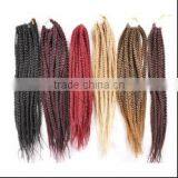 Premium 24" Havana Mambo Twist Crochet Pretwist Hair Havana Twist Crochet Braids Afro Extension Havana Mambo Twist Beauty Hair thumbnail-5