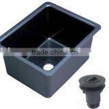 Lab Equipment Black and White Epoxy Resin Sink