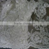 embroidered lace trim/2016 fashion cotton lace trimming for sale /TOP10 FABRIC MANUFACTURER embroidery trimming guipure lace