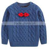 2016 Latest Design Cotton Knitted Baby Boys Sweater thumbnail-6