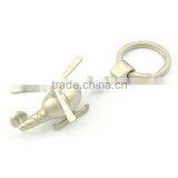 Metal Helicopter Keychain