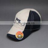 WHOLESALE CUSTOM EMBROIDERY LOGO COTTON SPORTS CAPS RUNNING CAP thumbnail-1