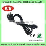 Factory direct supply french standard power cord electrical plug
