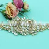 HC-0163 Sequin Crystal Bead Applique for Party Dress Quality Choice thumbnail-3