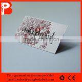 Polyester Woven Label White Woven Label for Jeans and Shoes thumbnail-2