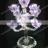 crystal flowers crystal lotus flower with chinese style