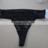Hot Sale Women's Sexy Full Lace Transparent Sheer Floral Lace Thong Panties