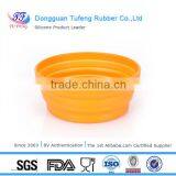 Eco-friendly Durable Collapsible Silicone Travel Dog Bowl