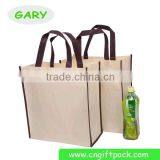 Grey Non-woven Tote Bag Print Tote With Label thumbnail-5