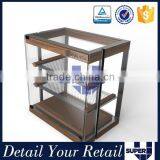 Retail Modern Wooden Glass Sunglasses Display Case