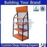 Unique Design Supermarket Promotion Item Floor Stand Display Bins thumbnail-5