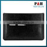 Felt & Leather Case Sleeve Pouch for Laptop thumbnail-5