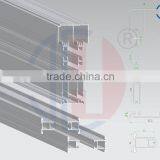 Aluminum Frame Wardrobe Door ; Closet ; PVC FOLDING DOOR ; Sliding Door Track thumbnail-5