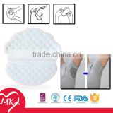 Disposable breathable free samples ultra thin soft absorbent underarm sweat pads                        
                                                Quality Choice