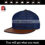 China Supplier High Quality Strap Back Cheap Short Brim Snapback Hat thumbnail-1