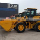 Hydraulic joystick Electronic Transmission SZM939 Wheel Loader with high dumping height