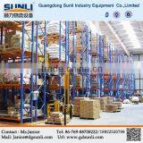 Dongguan Wholesale Q235b Steel Warehouse Factory Very Narrow Aisle Pallet Rack thumbnail-1